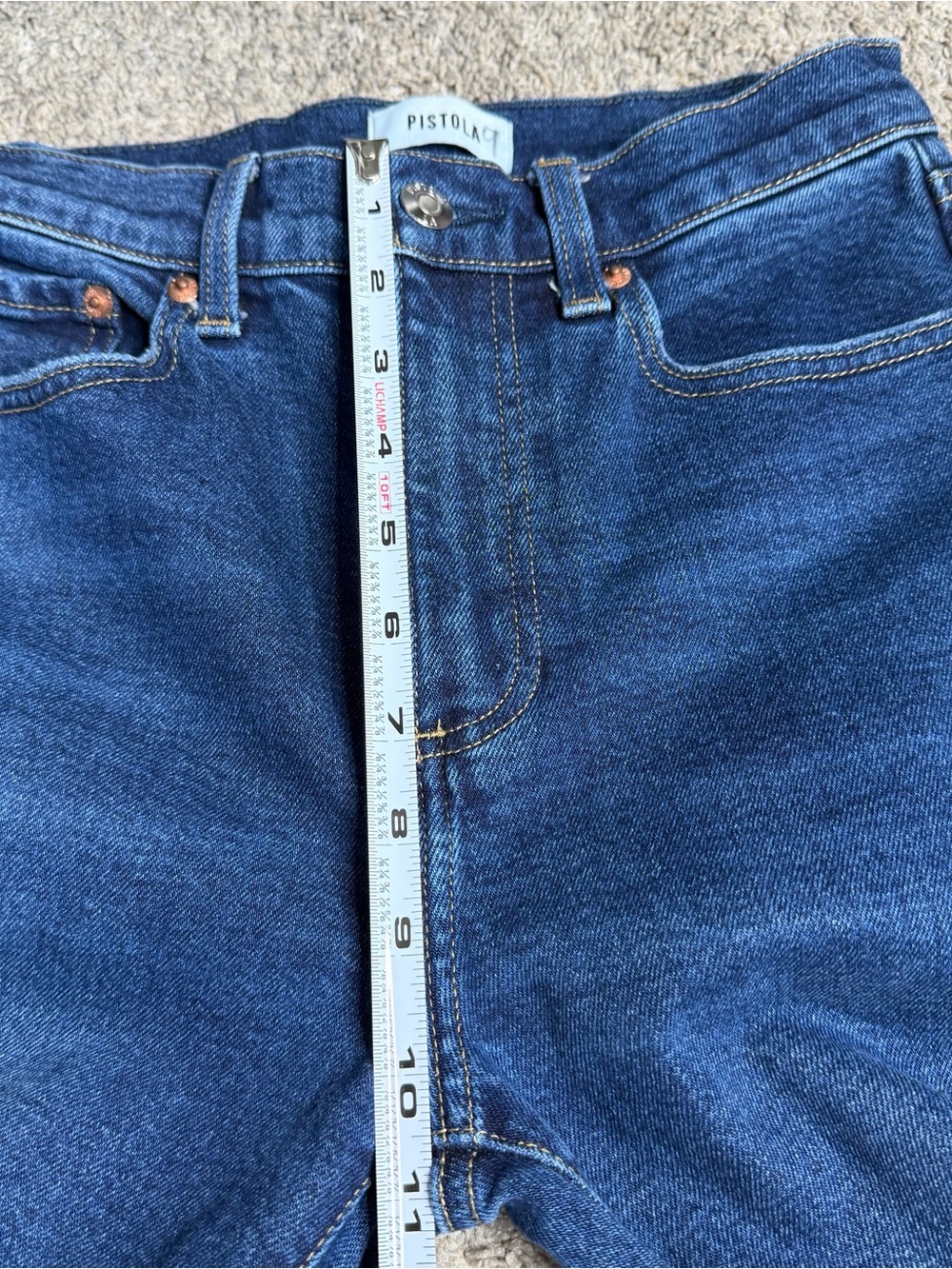 Pistola Evie High Rise Slim Bootcut Jean 24 00 Penthouse blue stretch high rise - Picture 14 of 15